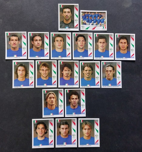 Figurine set nazionale - 18,