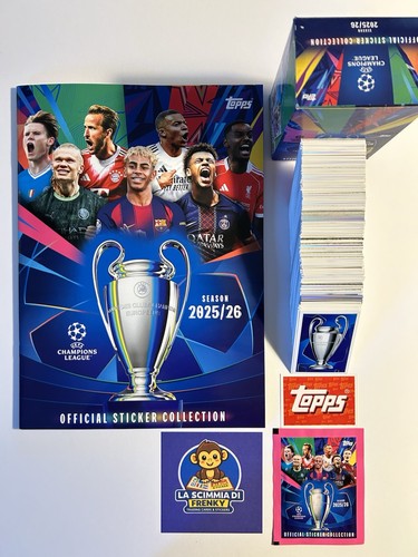 Topps album set completo - album,