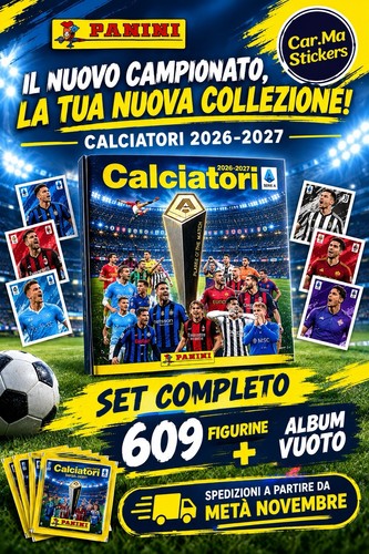 Calciatori panini 2026 2027 - calciatori, 2026/2027