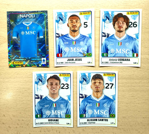 Panini calciatori 2025 - calciatori, 2025-26