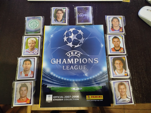 Calciatori panini champions - calciatori,