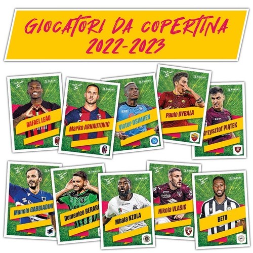 Panini giocatori copertina - da,