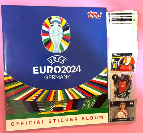 Topps album empty - album,